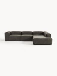 Modular Leather Corner Sofa Lennon (4-seater) - thumbnail 4