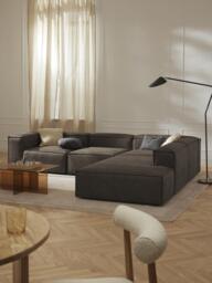 Modular Leather Corner Sofa Lennon (4-seater) - thumbnail 2