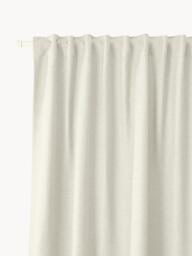 Opaque Multi-Band Curtains Jensen, Set of 2, W 130 cm