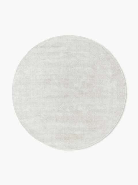 Round Hand-Woven Viscose Rug Jane - image 1