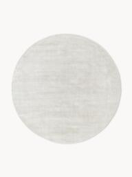 Round Hand-Woven Viscose Rug Jane - thumbnail 1