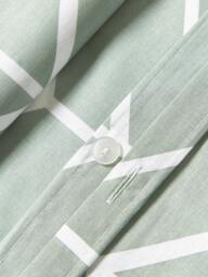 Patterned Cotton Duvet Cover Mirja - thumbnail 4