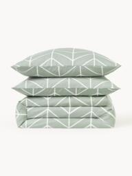 Patterned Cotton Duvet Cover Mirja - thumbnail 3
