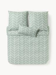 Patterned Cotton Duvet Cover Mirja - thumbnail 2