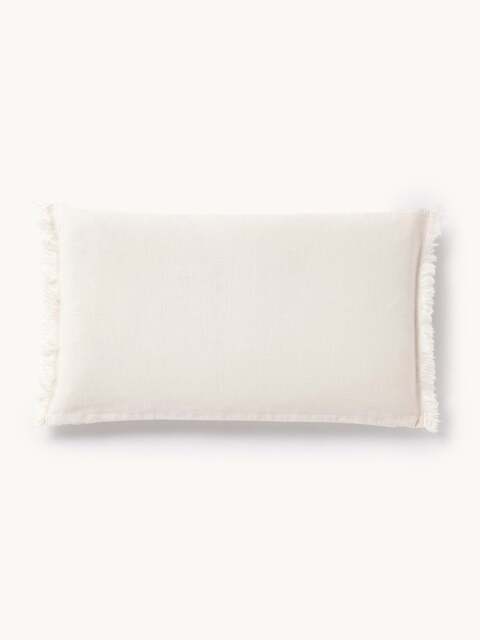 Linen Cushion Cover Luana with Fringes - image 1