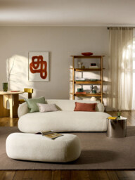 Linen Cushion Cover Luana with Fringes - thumbnail 5