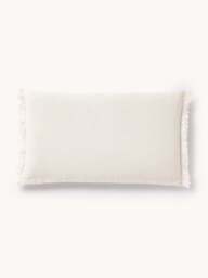 Linen Cushion Cover Luana with Fringes - thumbnail 1
