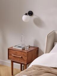 Opal Glass Wall Lamp Atlanta - thumbnail 6