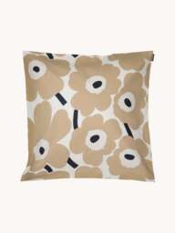 Floral Print Cotton Cushion Cover Pieni Unikko