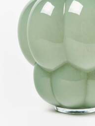 Mouth-Blown Glass Vase Uva, H 22 cm - thumbnail 3