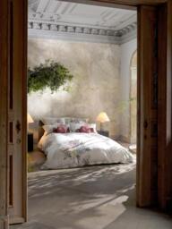 Cotton Sateen Duvet Cover Margot with Floral Print - thumbnail 8