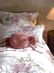 Cotton Sateen Duvet Cover Margot with Floral Print - thumbnail 2