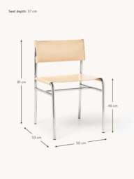 Leather Dining Chair Jordan - thumbnail 9
