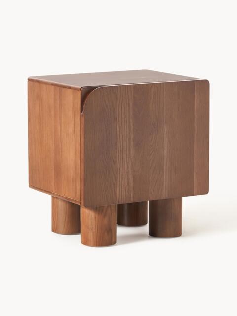 Oak Wood Bedside Table Cadi - image 1