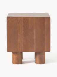 Oak Wood Bedside Table Cadi - thumbnail 3