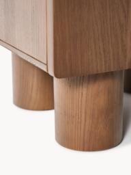 Oak Wood Bedside Table Cadi - thumbnail 8