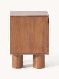Oak Wood Bedside Table Cadi - thumbnail 5