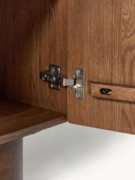 Oak Wood Bedside Table Cadi - thumbnail 9