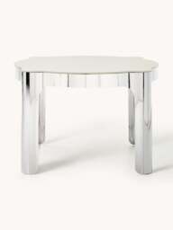Round Dining Table Georgia with Glass Top, Ø 110 cm - thumbnail 2