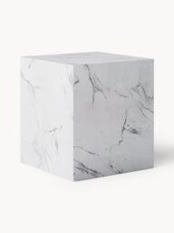Marble Effect Side Table Lesley - thumbnail 1