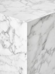 Marble Effect Side Table Lesley - thumbnail 6