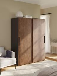 Modular Sliding Door Wardrobe Simone, 150 cm Wide, in various sizes - thumbnail 2