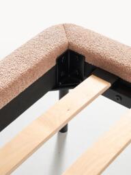 Upholstered Teddy Bouclé Bed Amelia - thumbnail 8