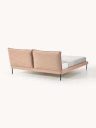 Upholstered Teddy Bouclé Bed Amelia - thumbnail 3