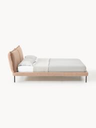 Upholstered Teddy Bouclé Bed Amelia - thumbnail 2
