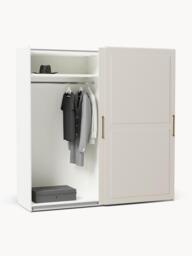 Modular Sliding Door Wardrobe Charlotte, 200 cm Wide, in various sizes - thumbnail 4