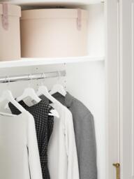 Modular Sliding Door Wardrobe Charlotte, 200 cm Wide, in various sizes - thumbnail 5