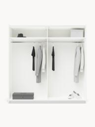 Modular Sliding Door Wardrobe Charlotte, 200 cm Wide, in various sizes - thumbnail 3