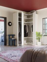 Modular Corner Wardrobe Leon, 215 cm Wide, in various sizes - thumbnail 7