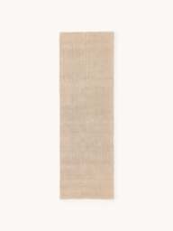High-Low Wool Runner Alexia, Hand-Tufted