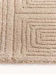 High-Low Wool Runner Alexia, Hand-Tufted - thumbnail 2