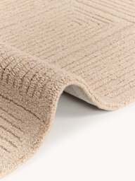 High-Low Wool Runner Alexia, Hand-Tufted - thumbnail 4