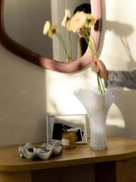 Handmade Glass Vase Ona, H 30 cm - thumbnail 7