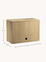 Cabinet String System with Flip Door, W 58 x D 30 cm - thumbnail 2