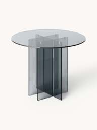 Round Glass Dining Table Anouk, in various sizes