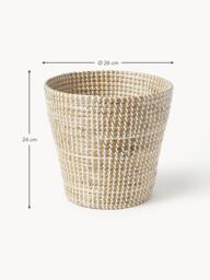 Seagrass Waste Paper Basket Aleya - thumbnail 6