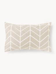 Patterned Cotton Pillowcase Mirja - thumbnail 3