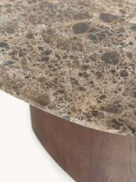 Organic Shaped Dining Table Meadow with Marble Top, in various sizes - thumbnail 5
