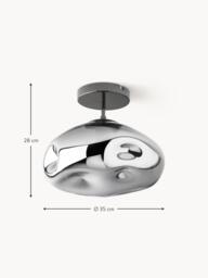 Ceiling Lamp Amora Made of Mirrored Glass - thumbnail 7