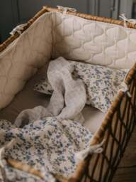 Cotton Bed Bumper Ecru - thumbnail 3