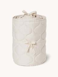 Cotton Bed Bumper Ecru - thumbnail 1