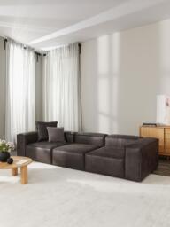 Modular Leather Sofa Lennon (4-seater) - thumbnail 9