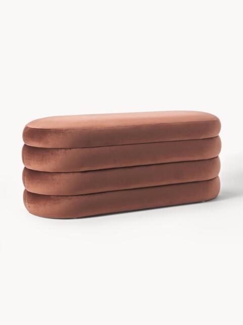 Velvet Upholstered Bench Alto - image 1