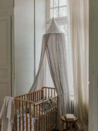 Cotton Bed Bumper Sky Blue - thumbnail 4