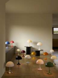 Dimmable Portable LED Table Lamp Panthella 250, Design Verner Panton - thumbnail 6