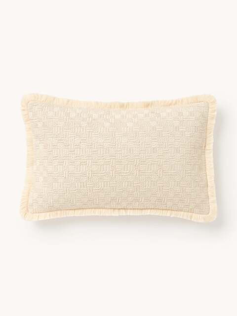 Cushion Cover Kirana with Fringes - image 1